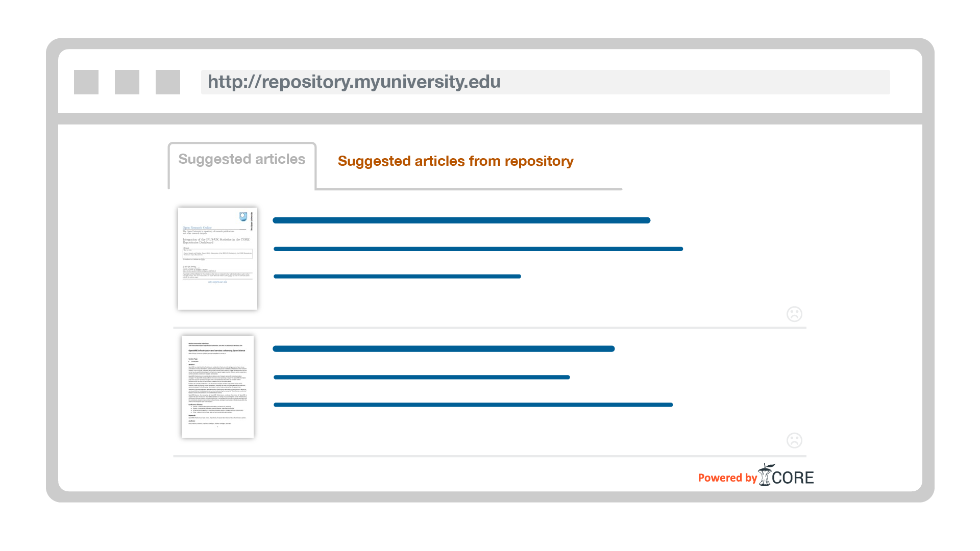 Recommender's screenshot